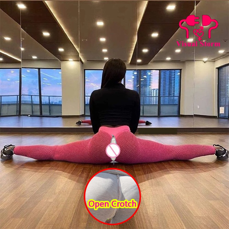 امرأة مثير مفتوحة المنشعب طماق - مراجعة Outdoor Sport Leggings وسعره