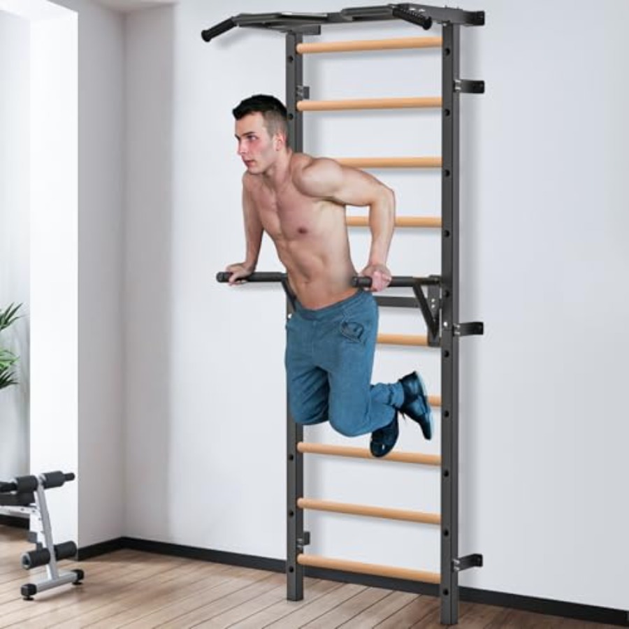 عارضة جدارية للجمباز 2x2، سلم  - مراجعة Gymnastic Bar Home وسعره