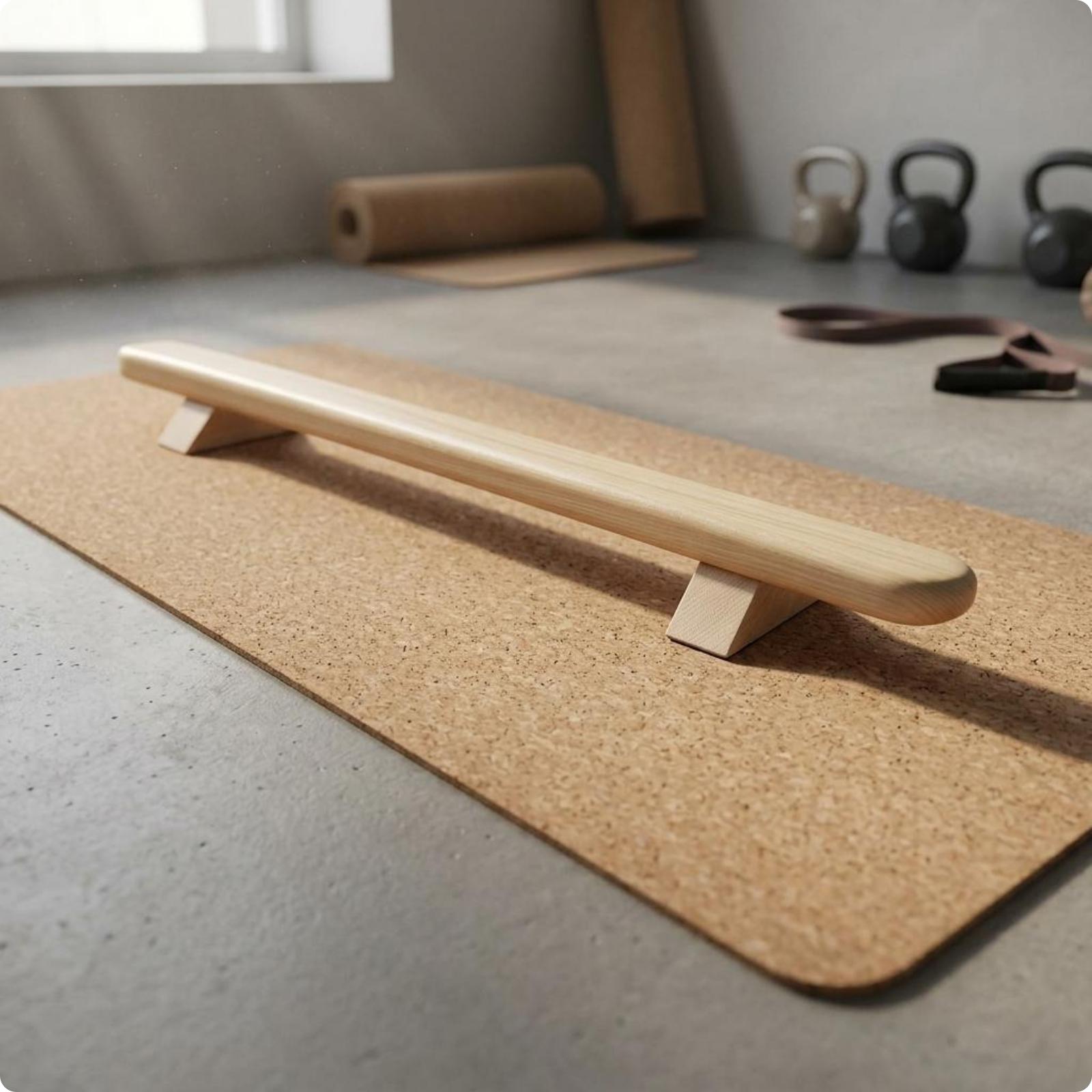 قضبان جمباز خشبية بحواف مستدير - مراجعة Gymnastic Bar Home وسعره