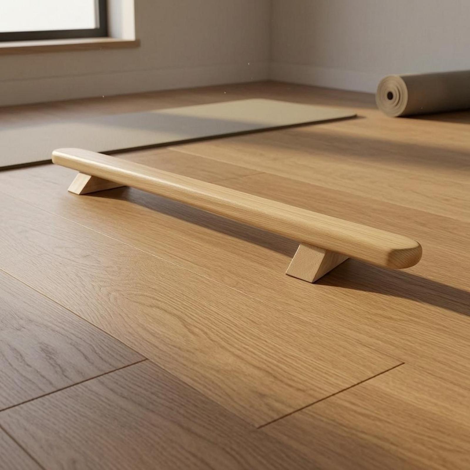 قضبان جمباز خشبية بحواف مستدير - مراجعة Gymnastic Bar Home وسعره